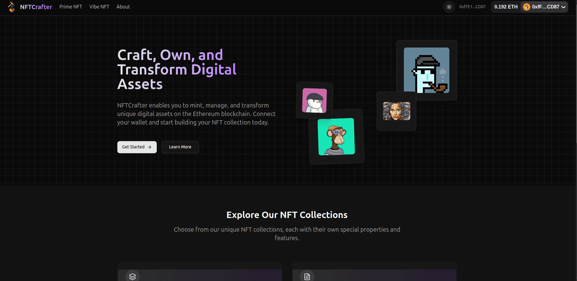 NFT Crafter preview